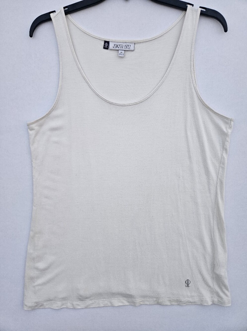 ​Jennifer Lopez (JLO) Cream Tank Top Size XL
